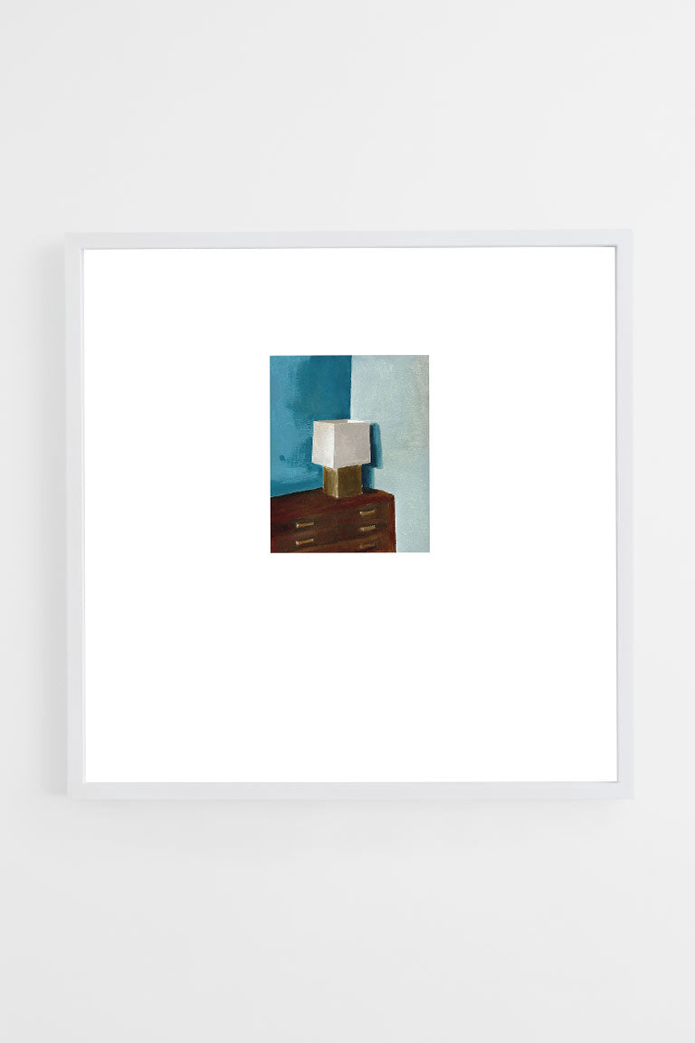 Wood in blue
