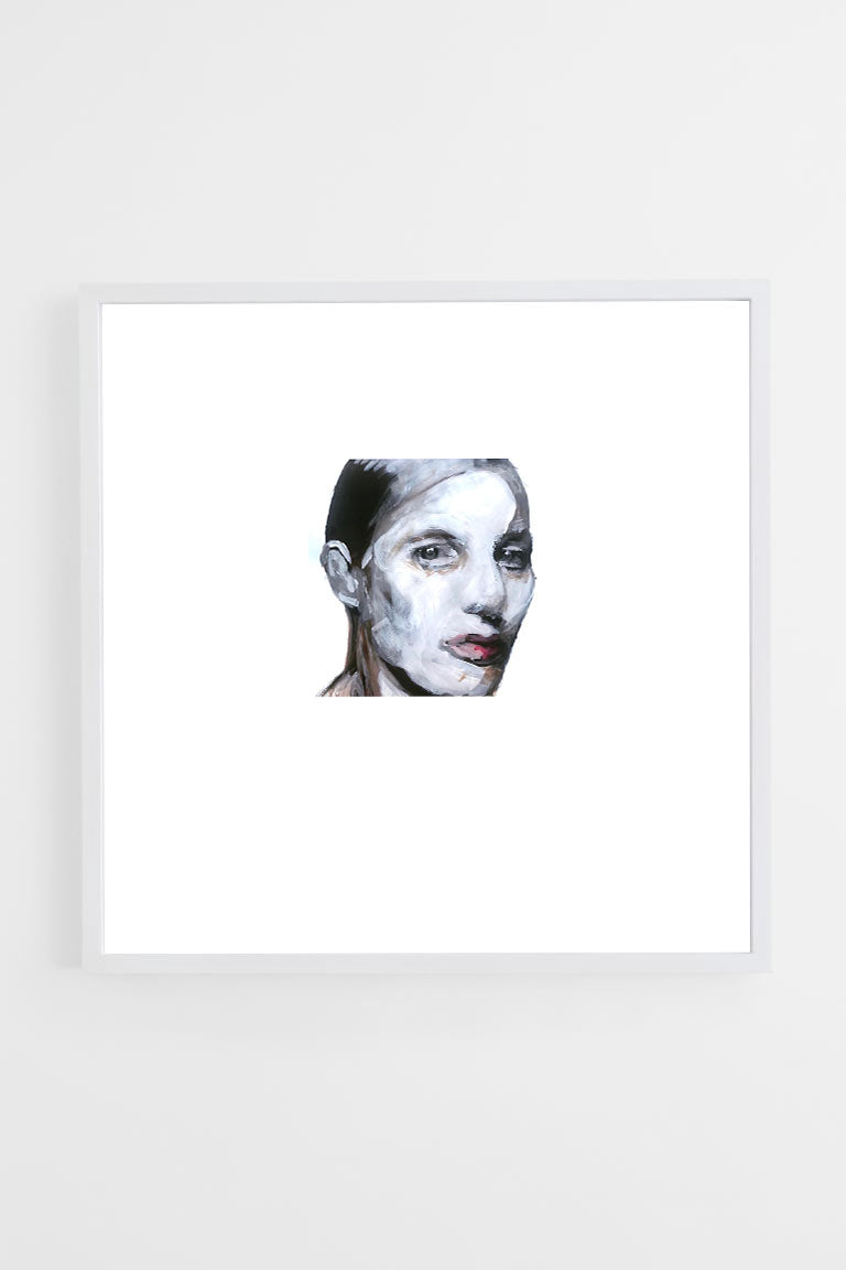 Whitened portrait, 2022