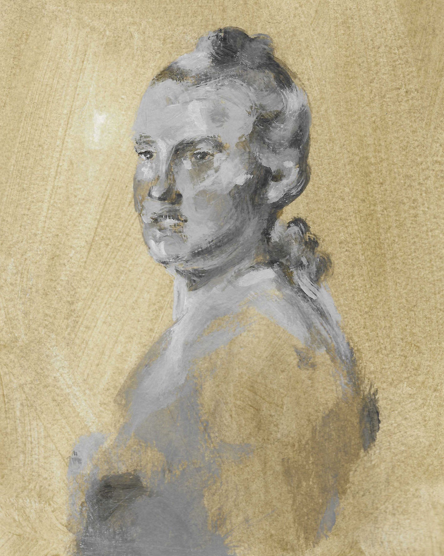 Browned portrait, 2022